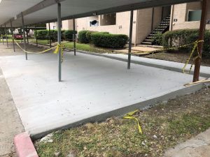 concrete slab for apartment